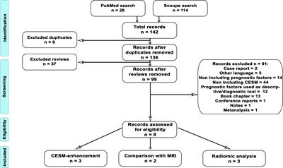 How Dual-Energy Contrast-Enhanced Spectral Mammography Can Provide Useful Clinical Information About Prognostic Factors in Breast Cancer Patients: A Systematic Review of Literature